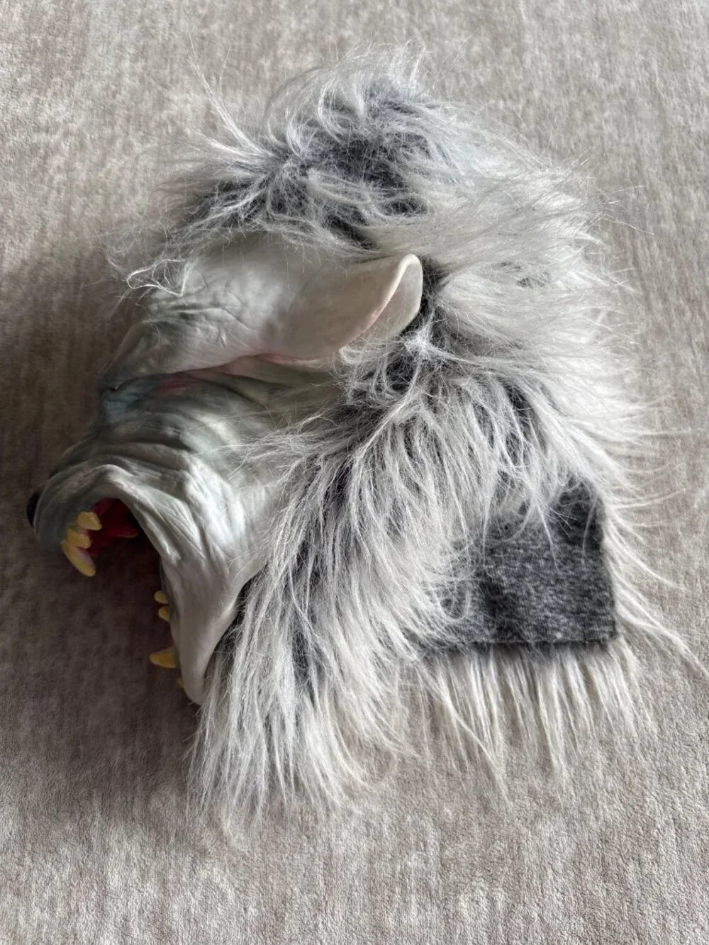 Vintage Werewolf Half Mask Realistic Details Cosplay Or Halloween Costume